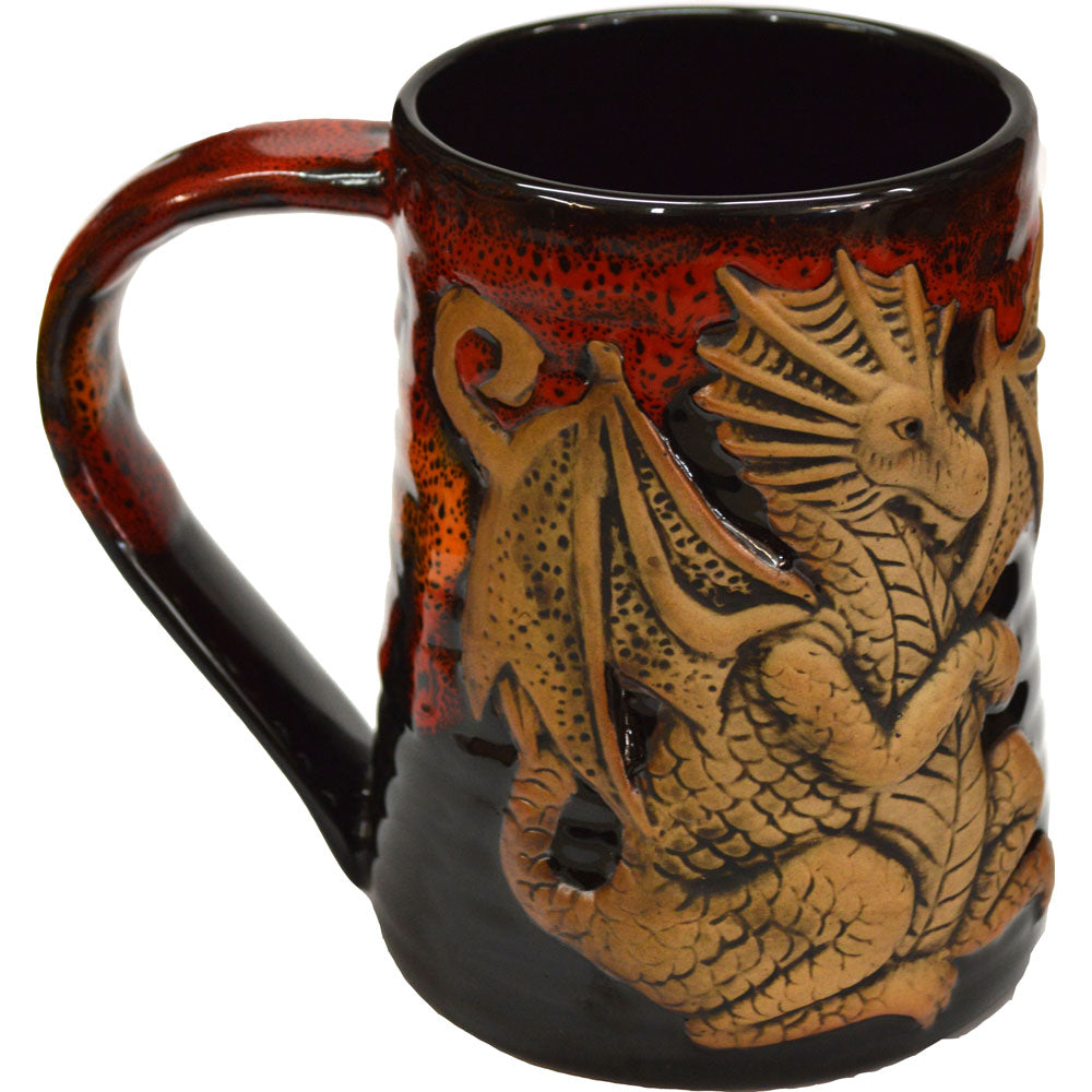 Always Azul Winged Red Dragon Tankard