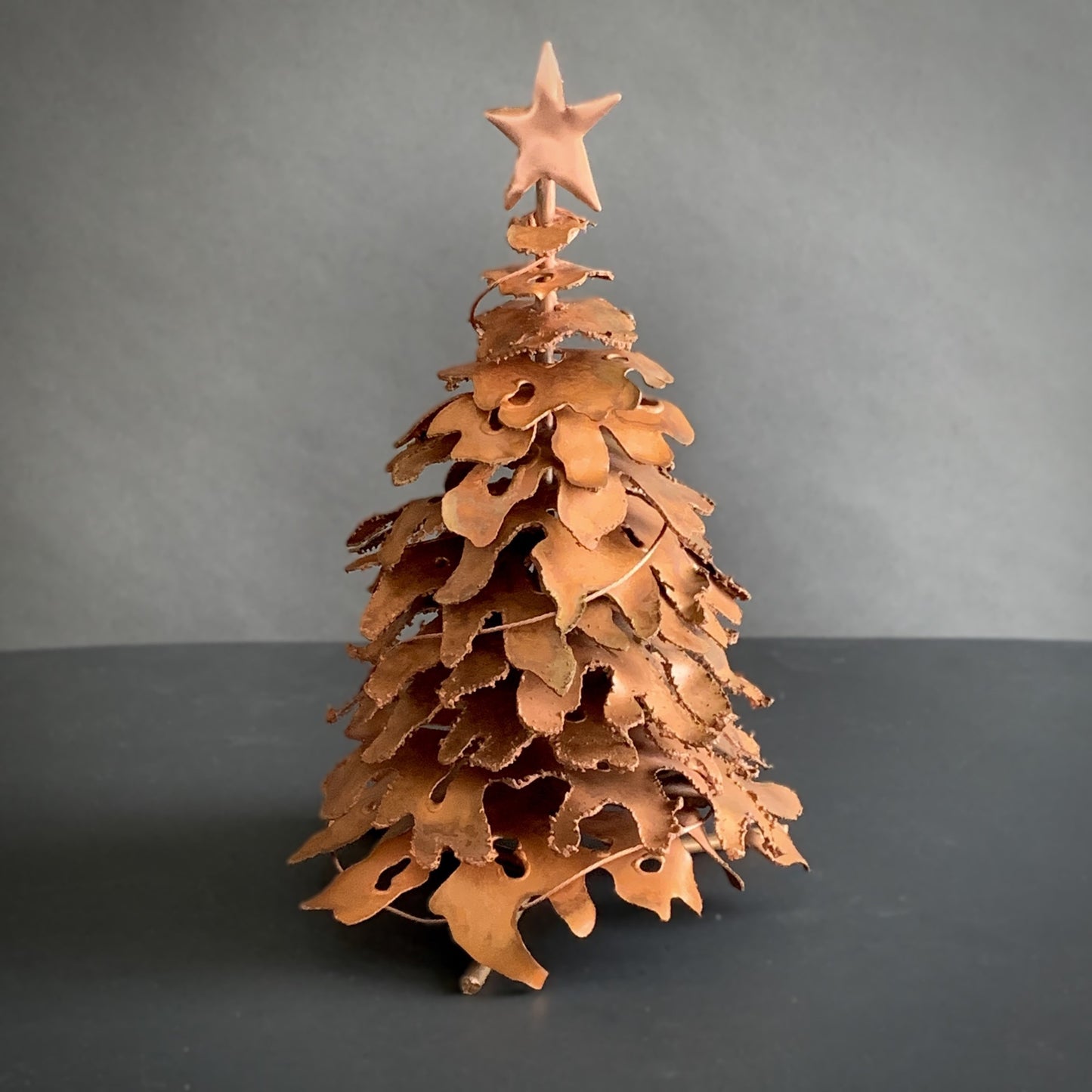 Andy Brinkley Studio 8" Copper Christmas Tree in Natural