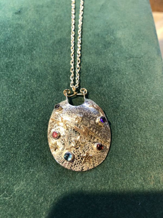 Ann Allen Shield Necklace