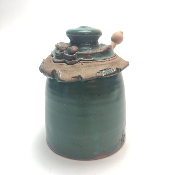 Honey Pot Teal Green