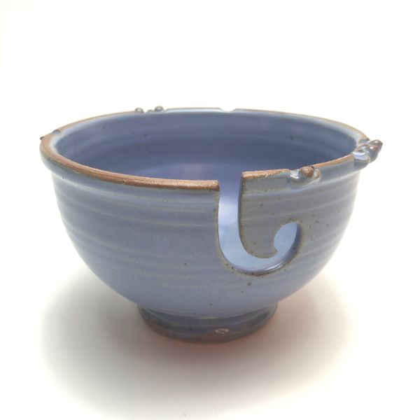 Yarn Bowl Lavendar Blue
