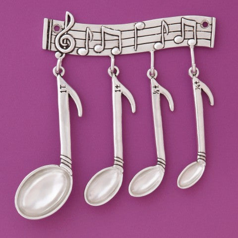Basic Spirit Music Notes Measuring Spoon Rack