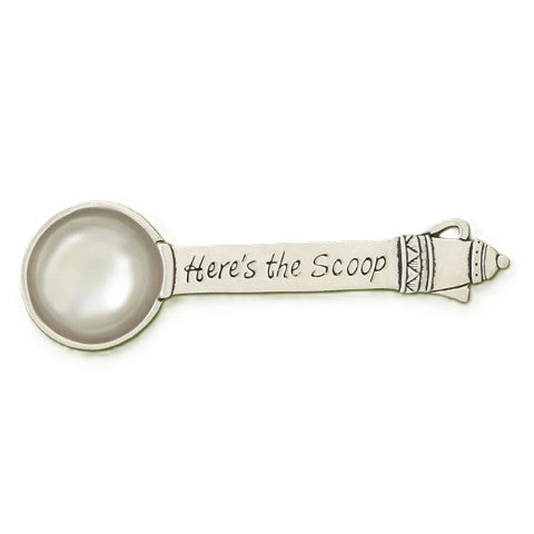 Basic Spirit "Here's the Scoop" Coffee Scoop