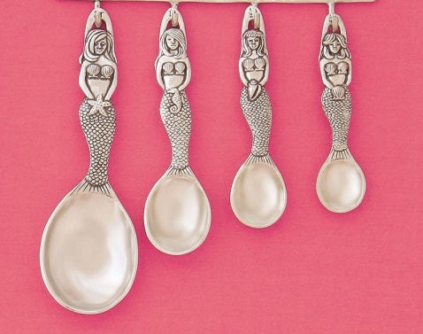 Basic Spirit Mermaid Measuring Spoon Set (NO RACK)