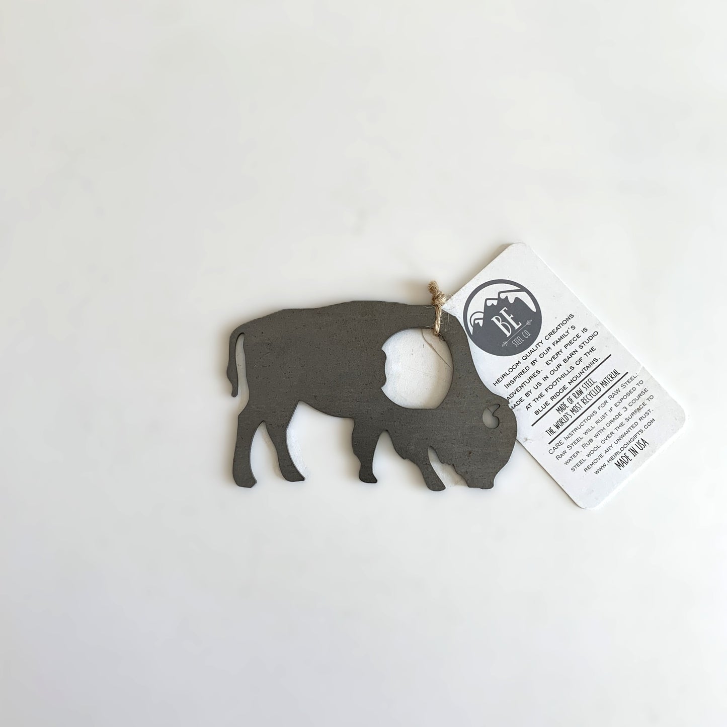 BE Creations Bison Bottle Opener