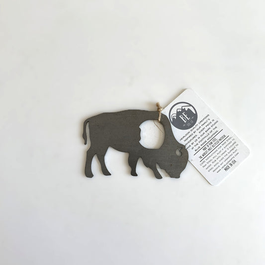 BE Creations Bison Bottle Opener