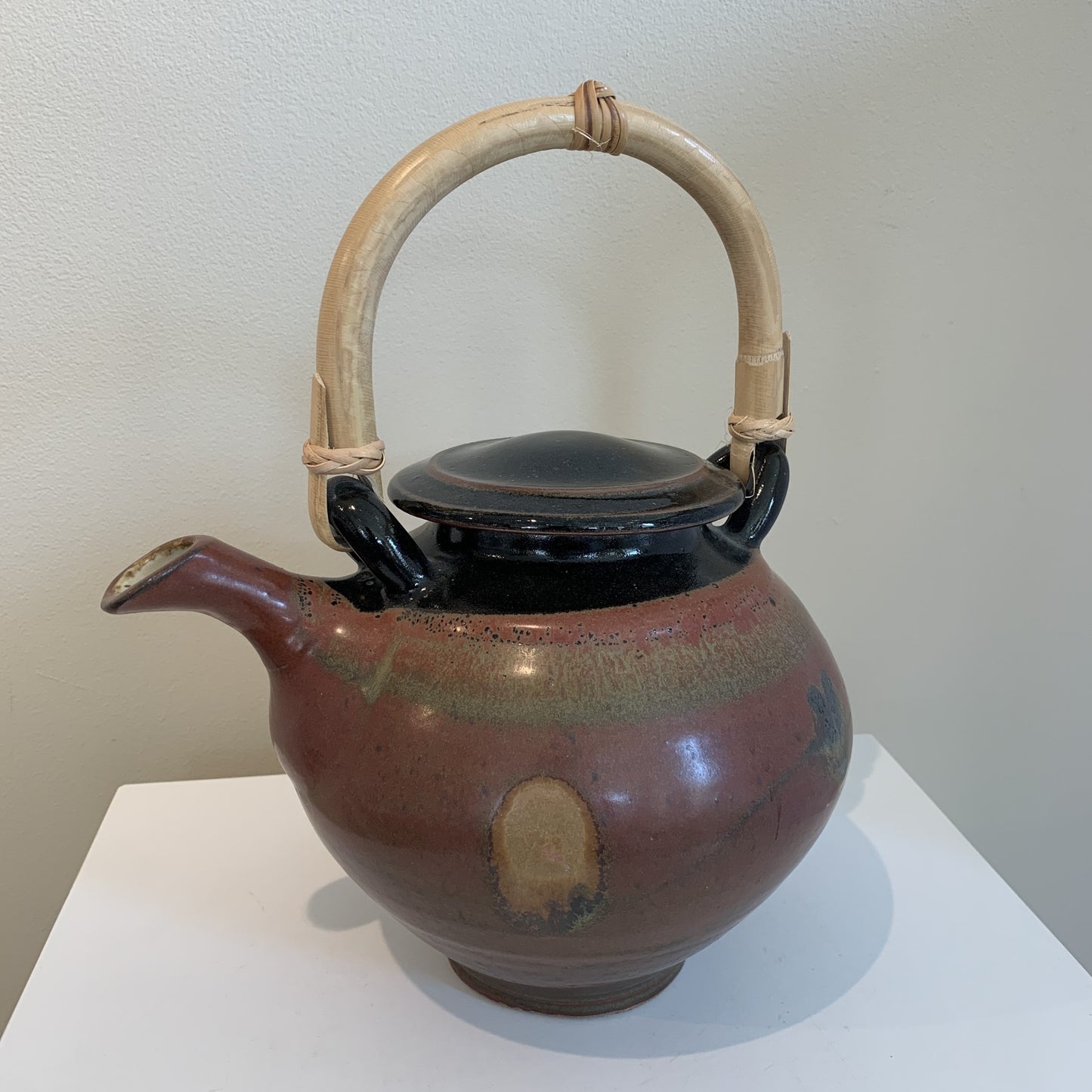Tea Pot Red and Black