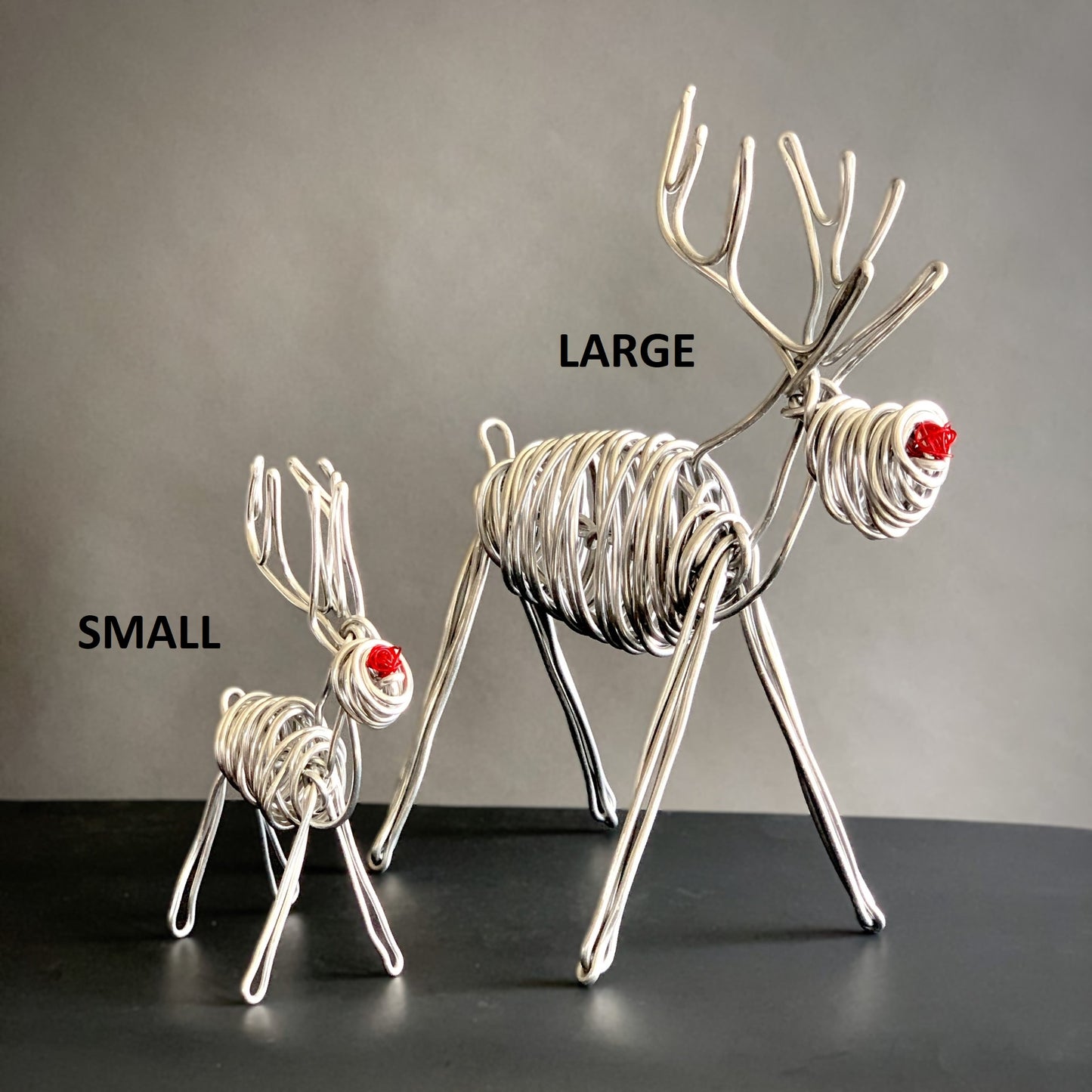Drawn Metal Small Wire Reindeer