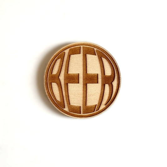 G3 Studios Wood Coaster, Beer
