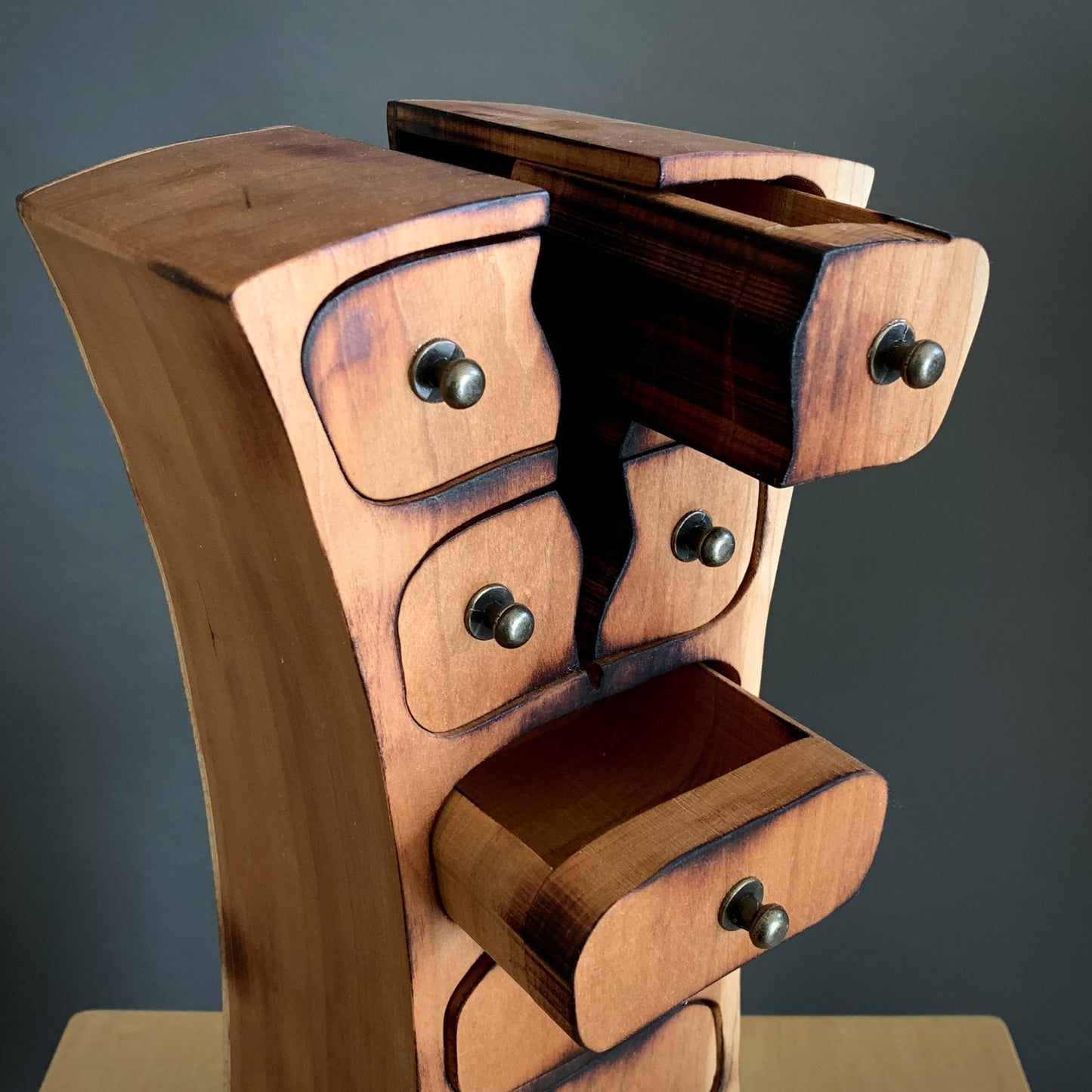 Marvin Howard Lightning Struck Whimsical Box