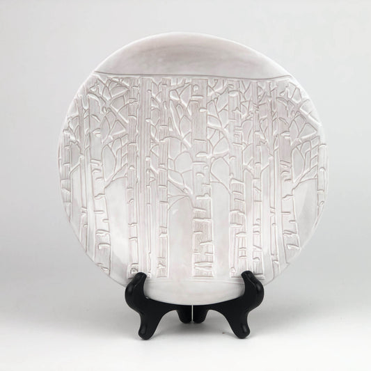 Laura Kaufman Shallow Birch Dinner Bowl
