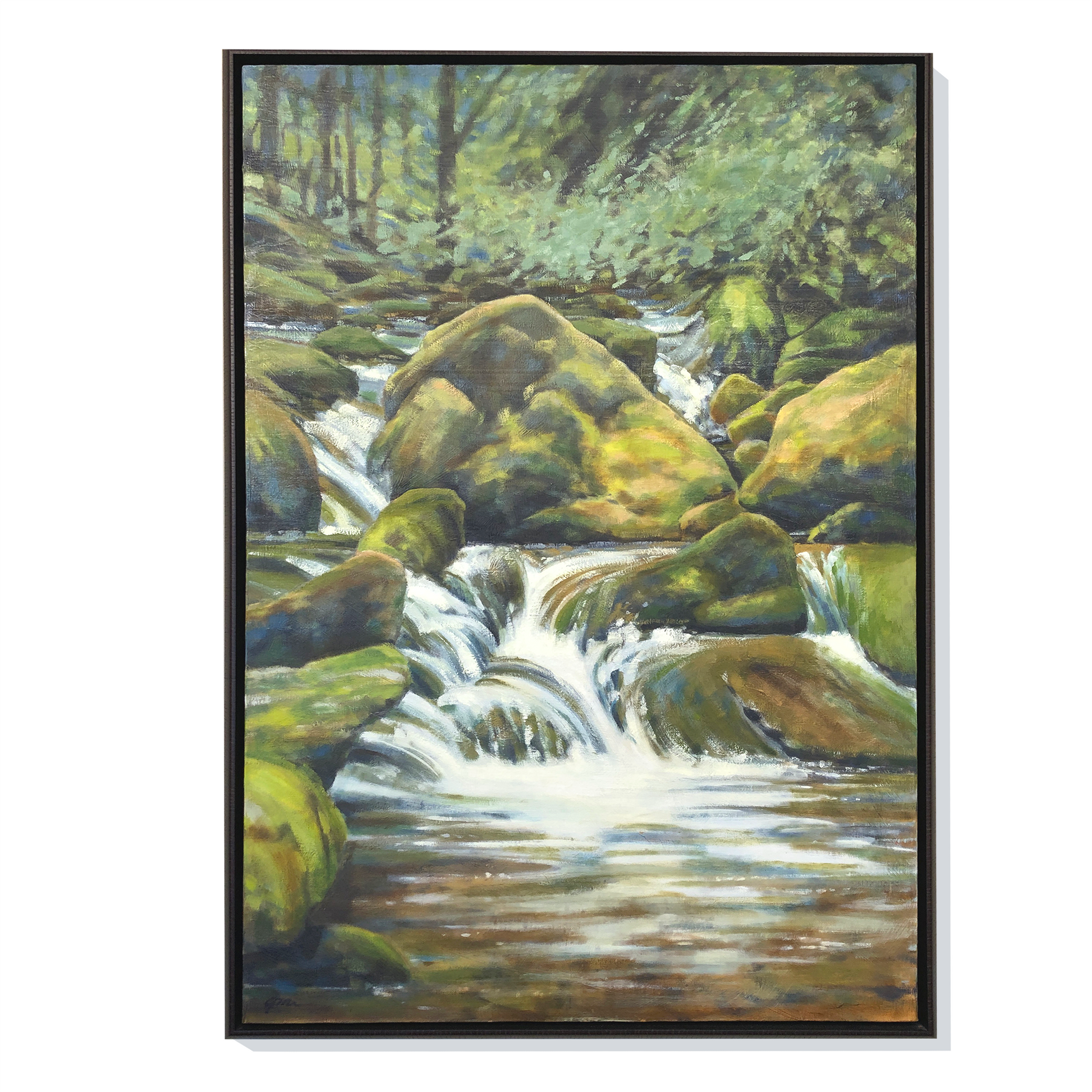 Joy Moser "Staire Branch Morning" Oil Painting