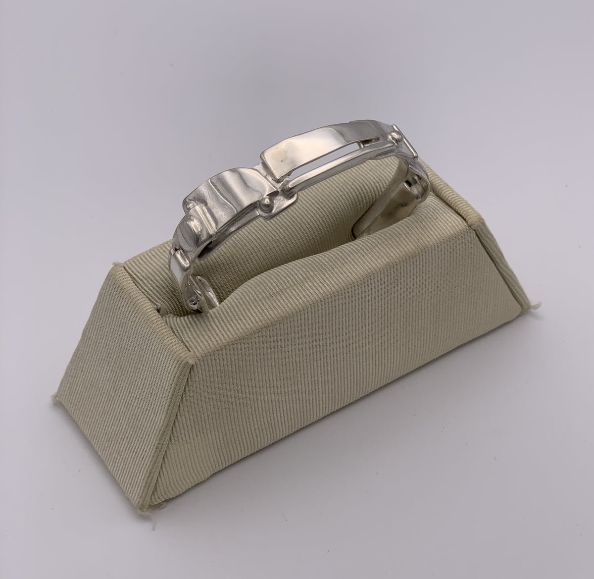 Katherine Palmer Sterling Silver Geometric Bracelet