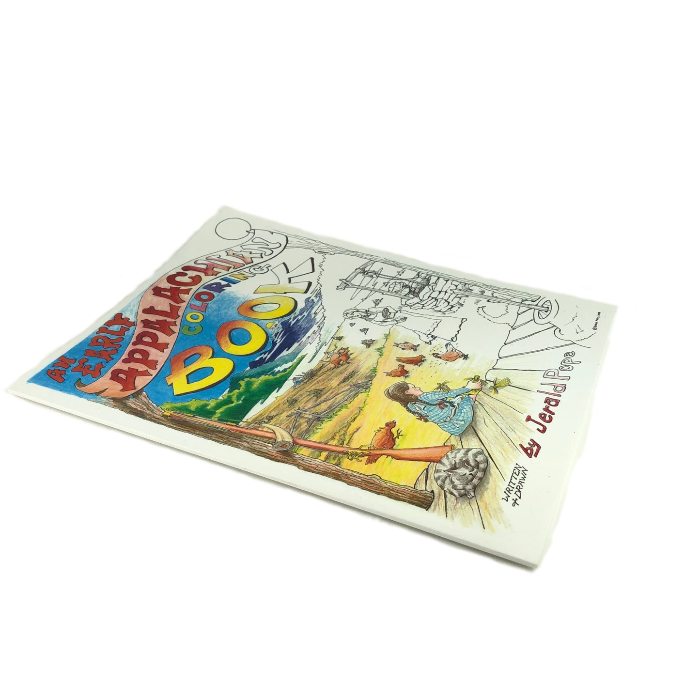 Early Appalachian Coloring Book by Jerald Pope