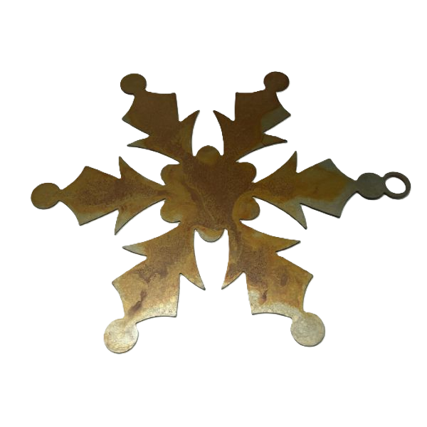 Prairie Dance Frost Snowflake Ornament