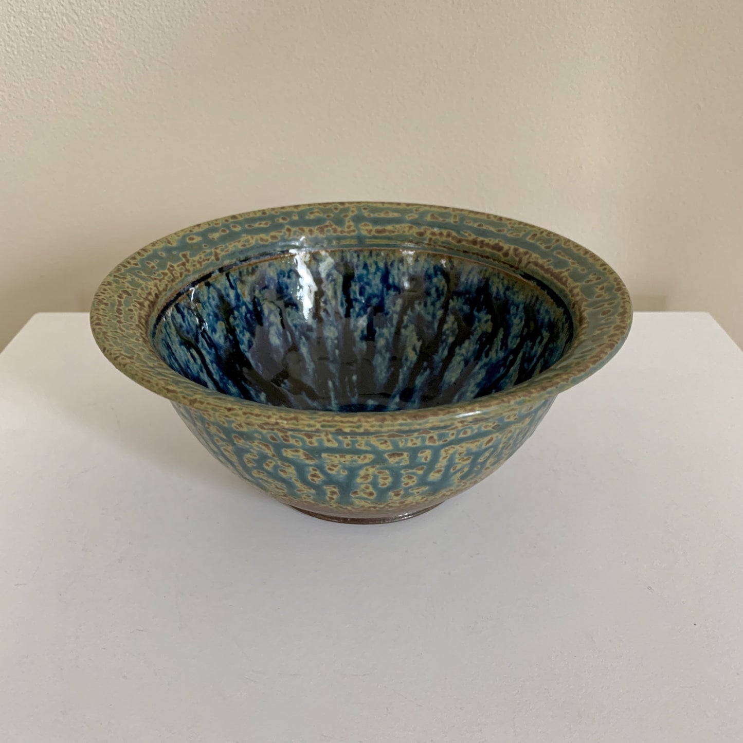 Ray Pottery Cereal Bowl Peacock