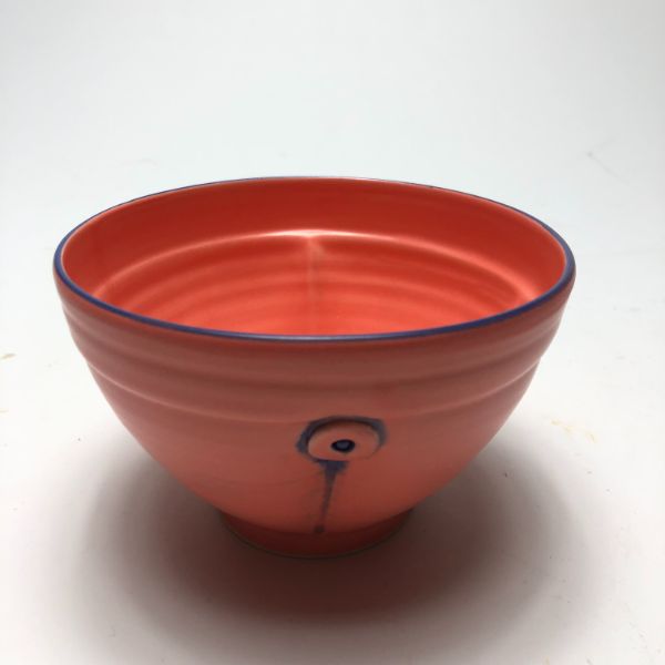 Rebecca Lowery Pottery 5" Bowl Flamingo