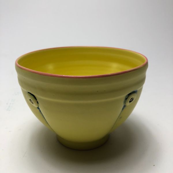 Rebecca Lowery Pottery 5" Bowl Yellow