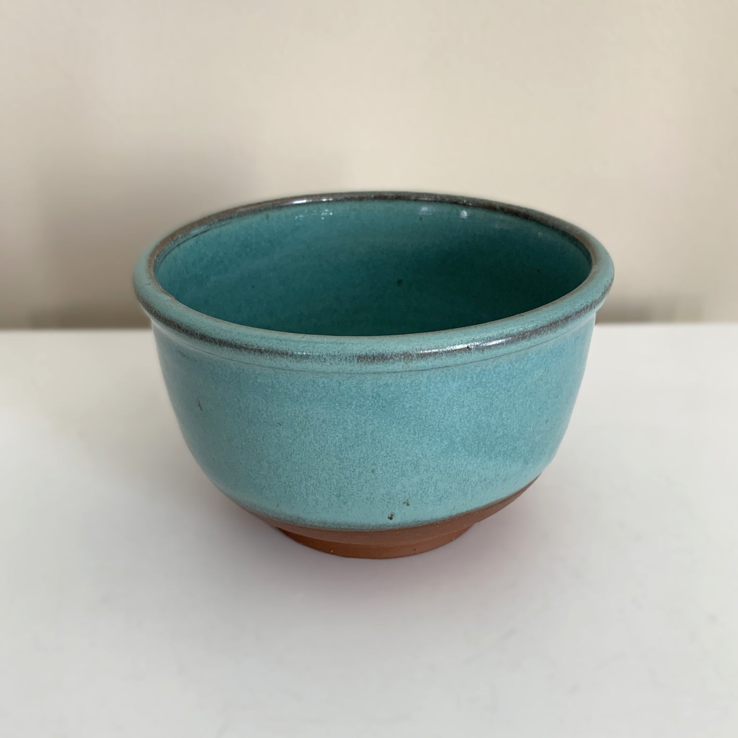 Patrick Rowe Small Bowl, Teal/Rust