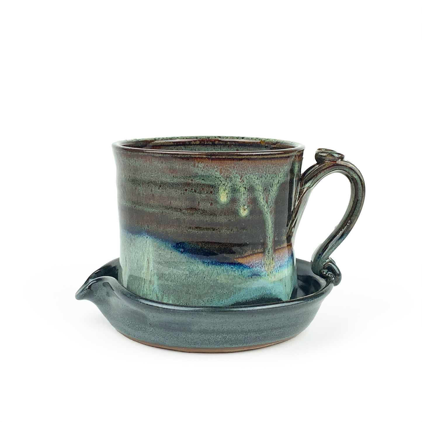 Salvaterra Pottery Bacon Cooker Waterfall