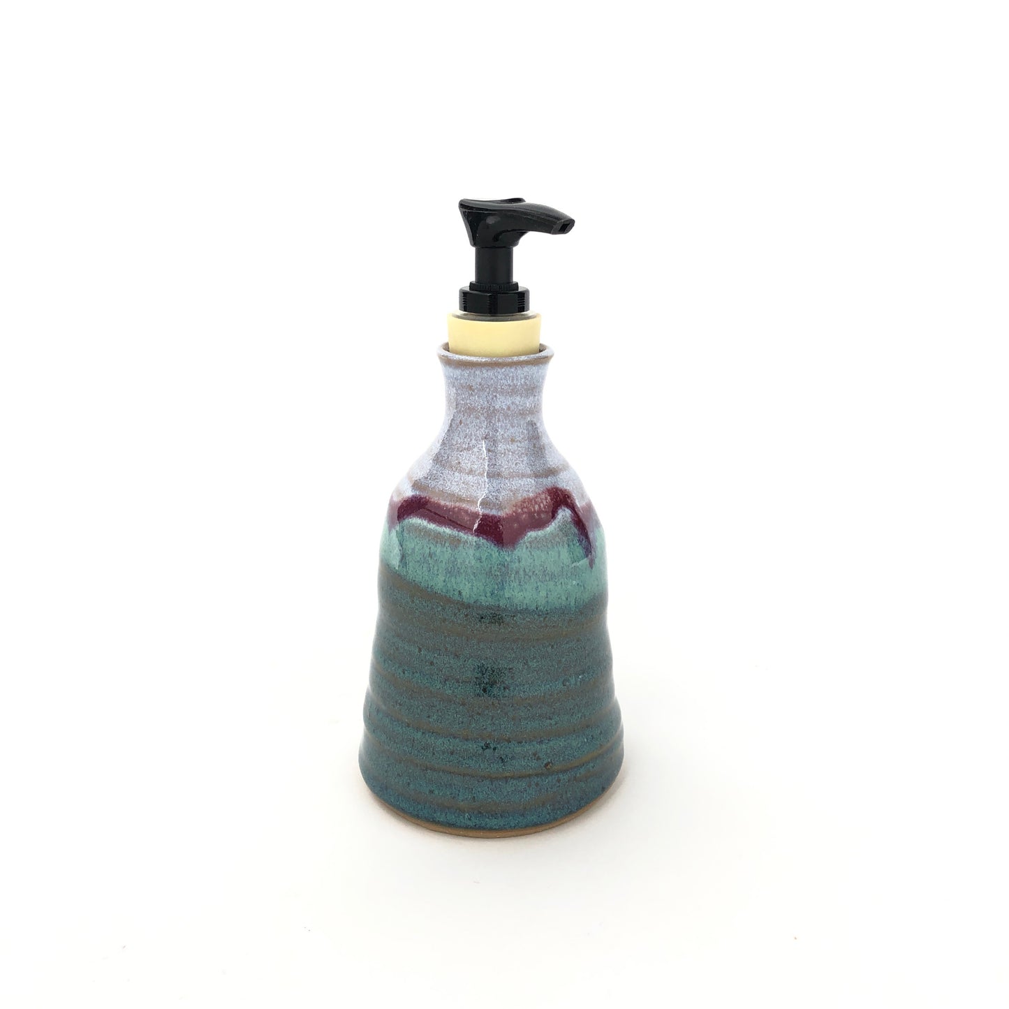 Salvaterra Pottery Soap/Lotion Pump Green