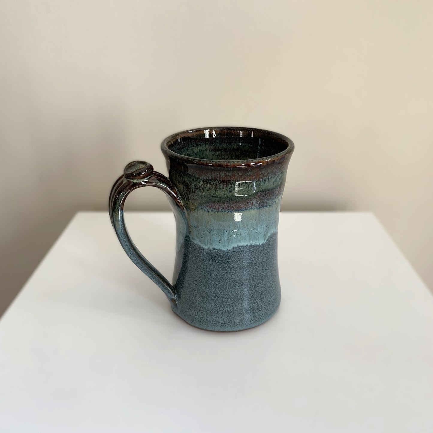 Salvaterra Pottery Tall Mug Waterfall