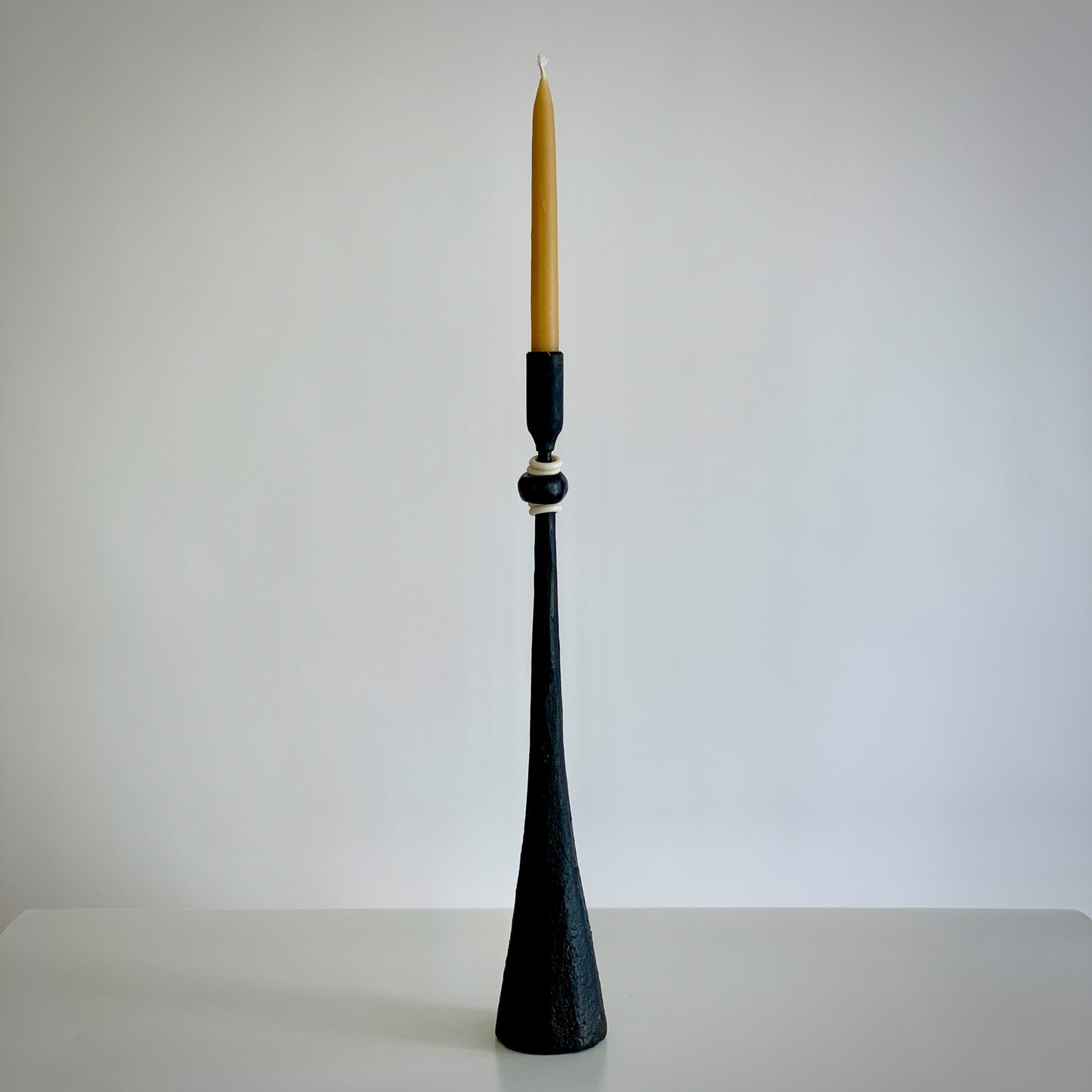 Sekoya “Tribe Primitive #3” Iron Candlestick