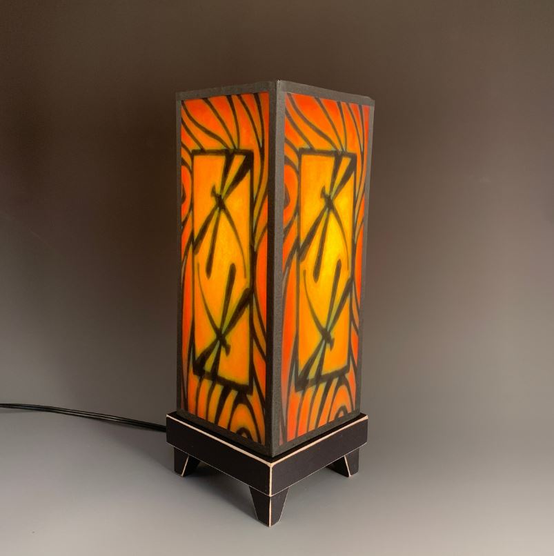 Mood Lamp Brown Dragonfly
