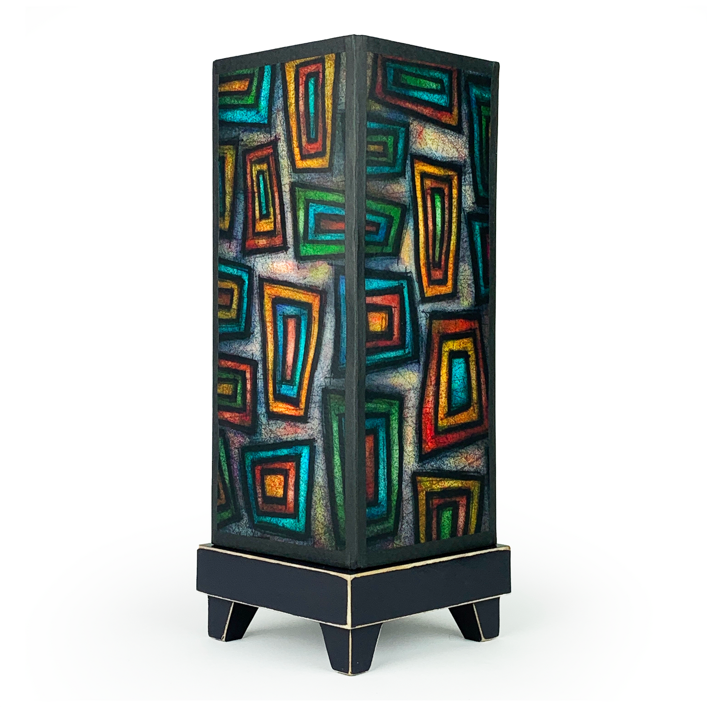 Spooner Creek Mood Lamp Funky Rectangles