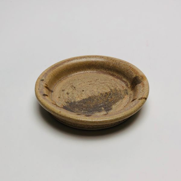 Stegall's Stoneware Garlic Grater Tan