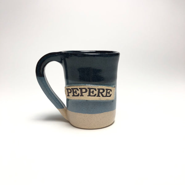 Stegall's Stoneware Name Mug Pepere