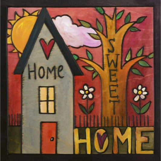 Sincerely, Sticks "Everybody's Home" 6X6 Plaque