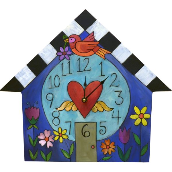 Sincerely, Sticks "A Little Birdie Told Me" Clock