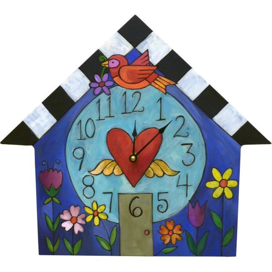 Sincerely, Sticks "A Little Birdie Told Me" Clock