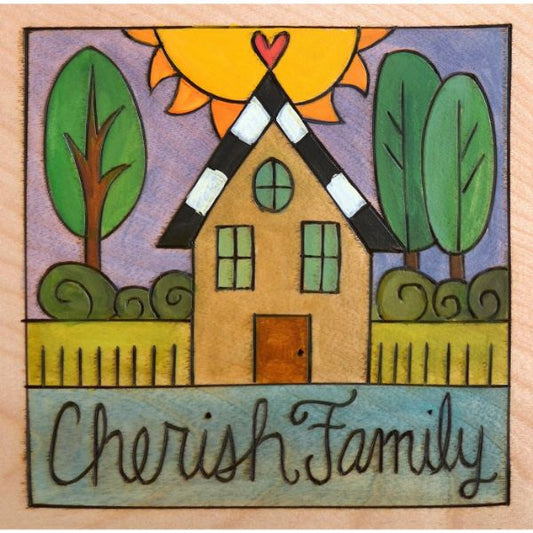 "Caitlin's House" Plaque 6X6
