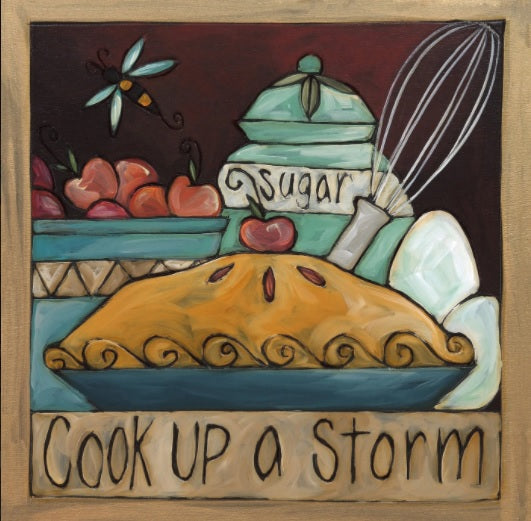 "Sugie's Kitchen" Plaque 6X6