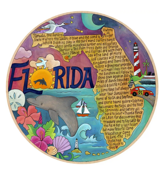 Lazy Susan FL "Fabulously Florida"