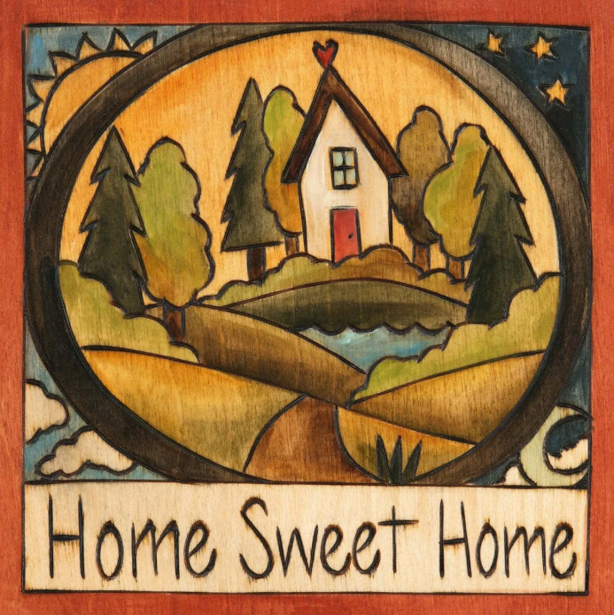 "Looks Like Home" Plaque 6X6