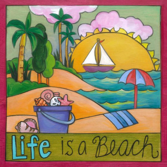 "Collect Memories" Plaque 9X9