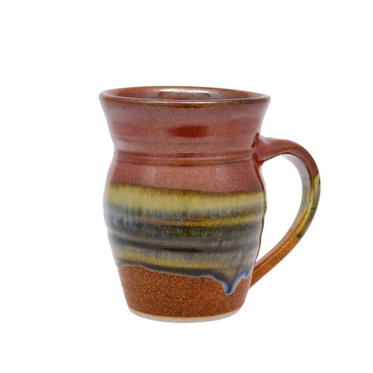 Sunset Canyon Pottery Round Mug 13oz Aztec
