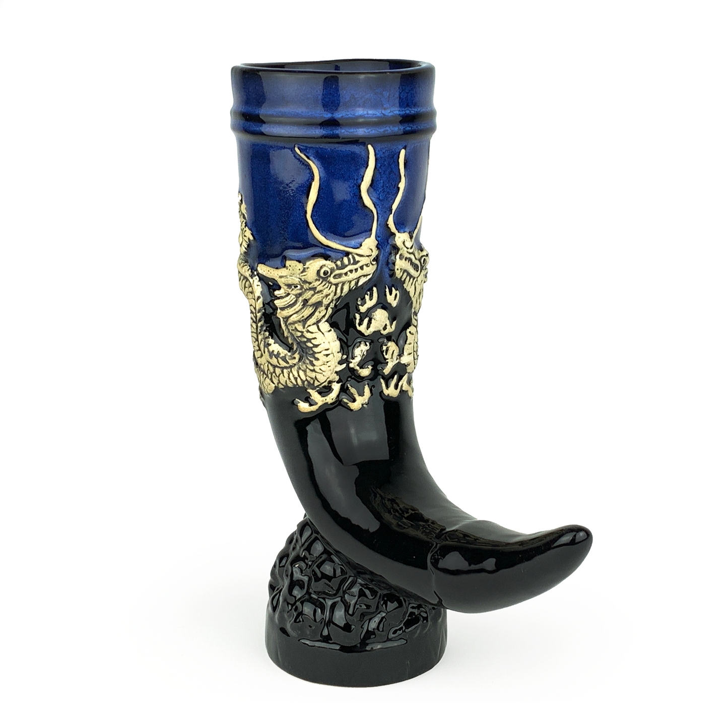 Always Azul Dragon Horn Stein