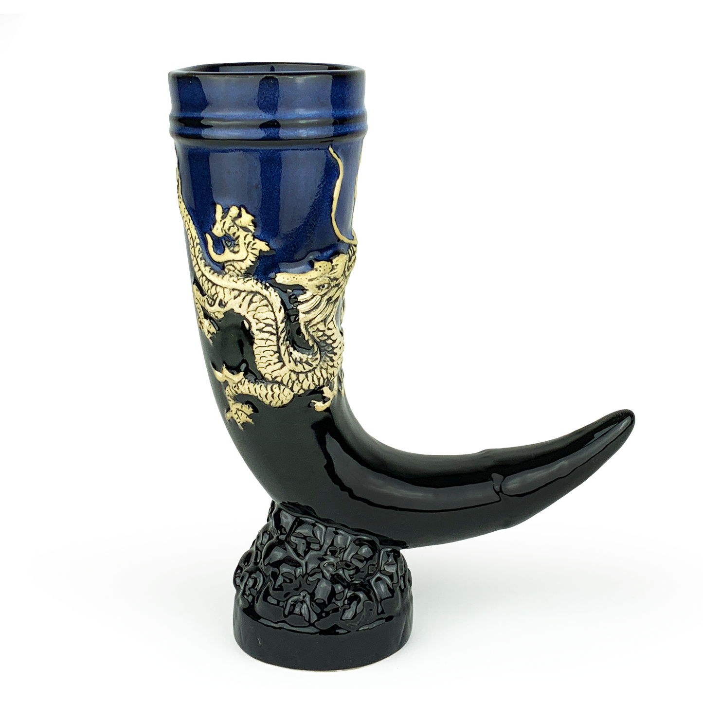 Always Azul Dragon Horn Stein