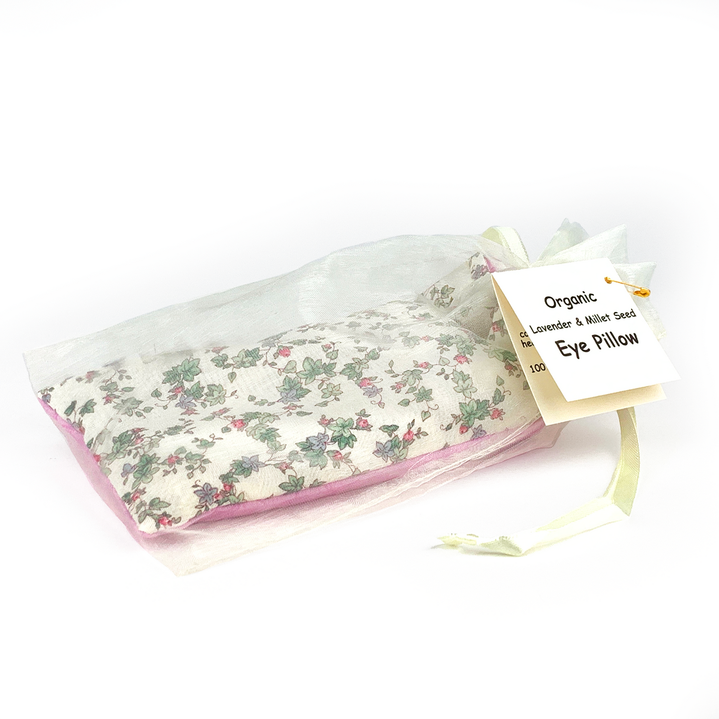 Carol Caskowski Eye Pillow, Floral/Pink