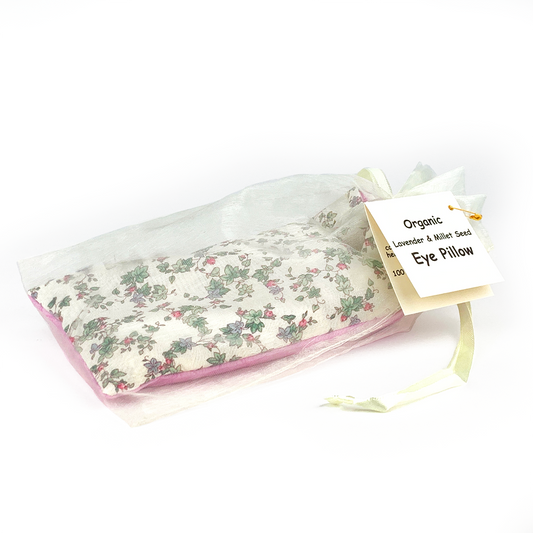 Carol Caskowski Eye Pillow, Floral/Pink