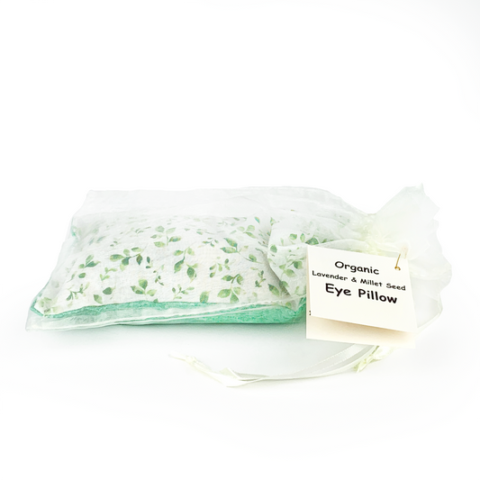 Carol Caskowski Eye Pillow, Leaves/Green