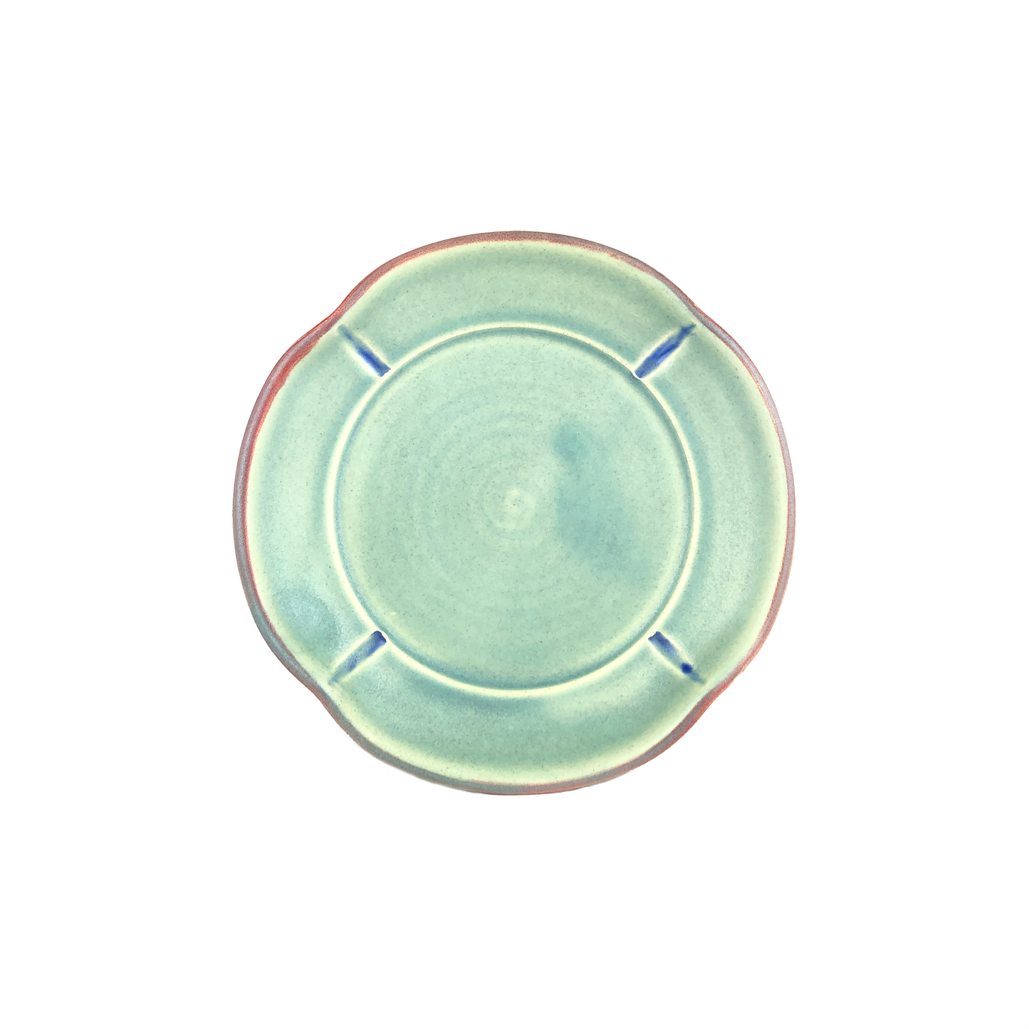 6" Saucer Green