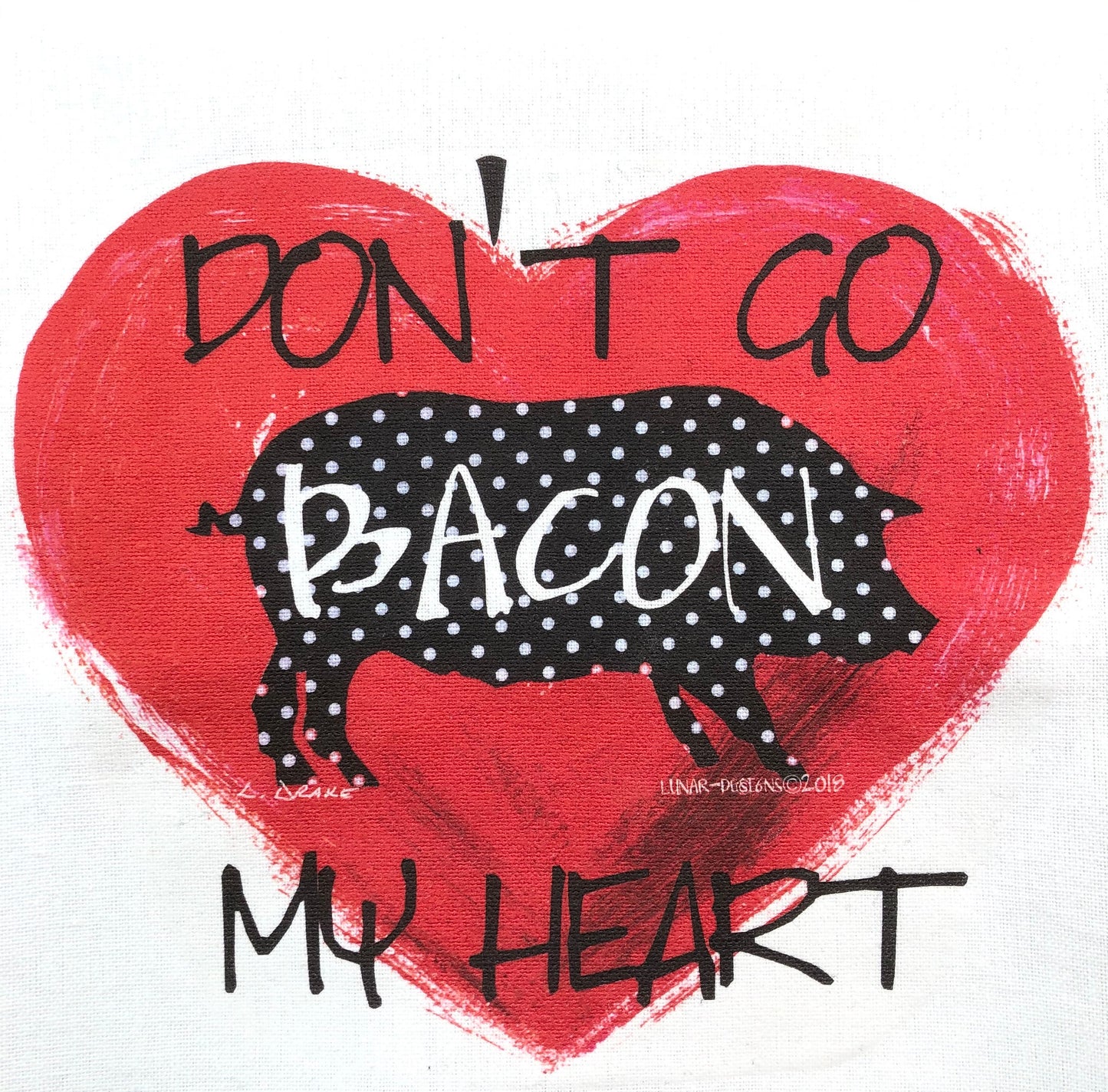 Lunar Designs Kitchen Towel #270 "Bacon"