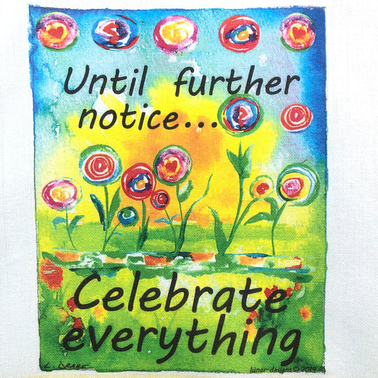 Lunar Designs Kitchen Towel #234 "Celebrate"