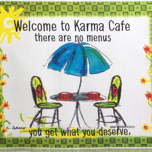 Lunar Designs Kitchen Towel #242 Karma