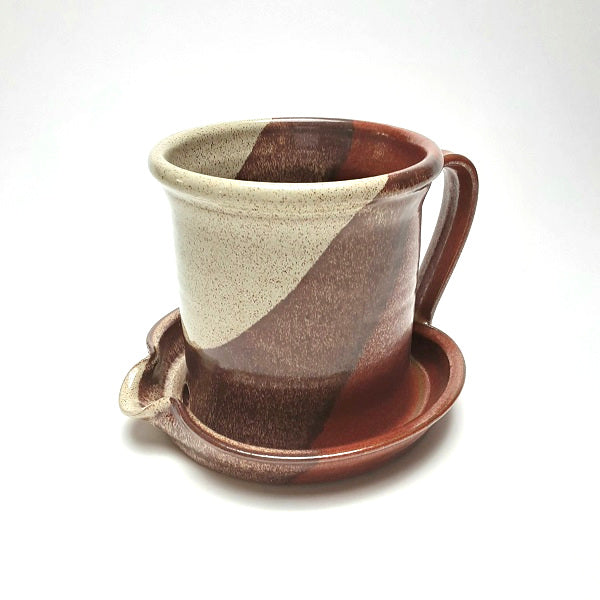 Patrick Rowe Bacon Cooker, Cream and Red